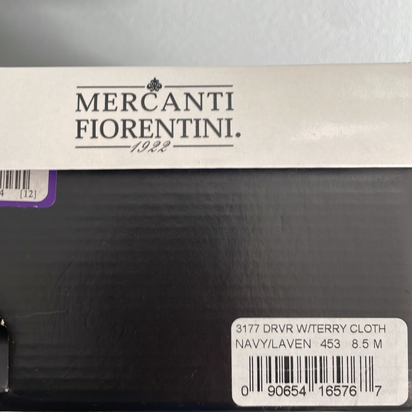 Mercanti Fiorentini Navy & Lavender Driving Moccasin - Picture 9 of 9